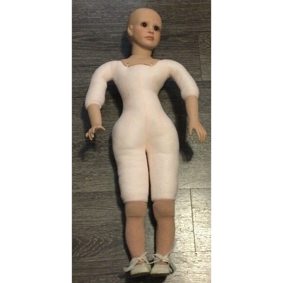 Andrea Robbins Vinyl Doll Charlene Needs Wig 27” Large